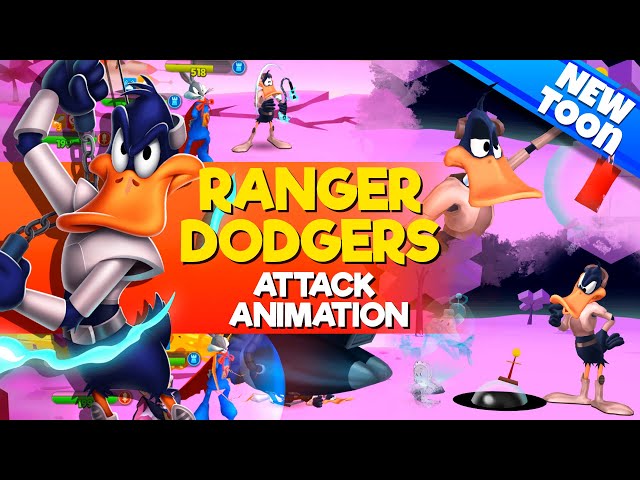 ATTACK ANIMATION & Activation Ranger Dodgers | Looney Tunes World of Mayhem