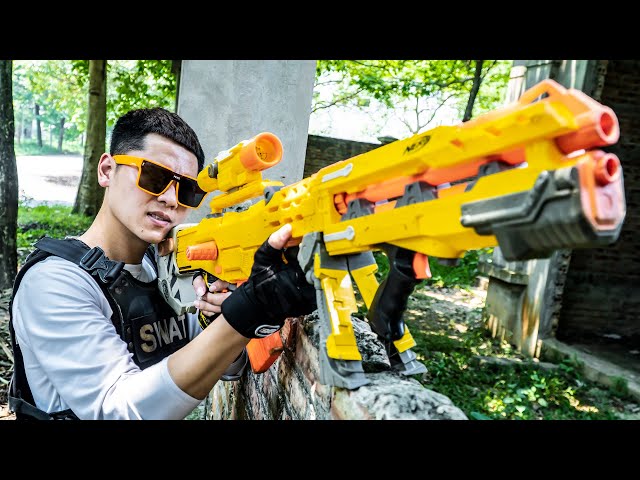 LTT Game Nerf War : Warriors SEAL X Nerf Guns Fight Crime Mr Close Crazy Mysterious Army Thieves