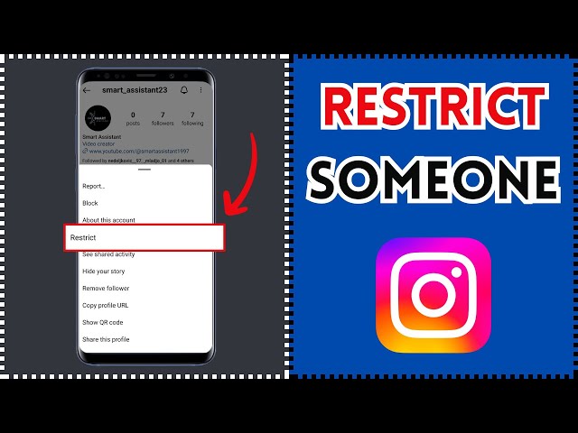 How to Restrict Someone on Instagram