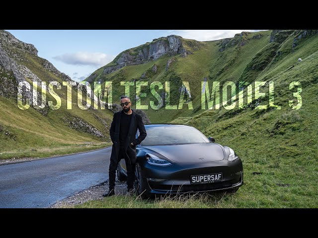 My CUSTOM Tesla Model 3 Performance!