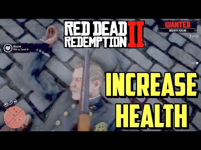 Red Dead Redemption 2 How to Increase Health