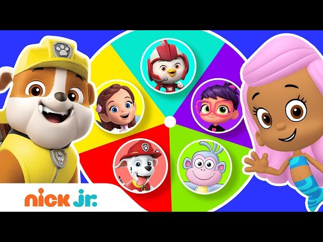 Guess the Missing Colors w/ PAW Patrol, Bubble Guppies & More! 🌈 | Color Games | Nick Jr.