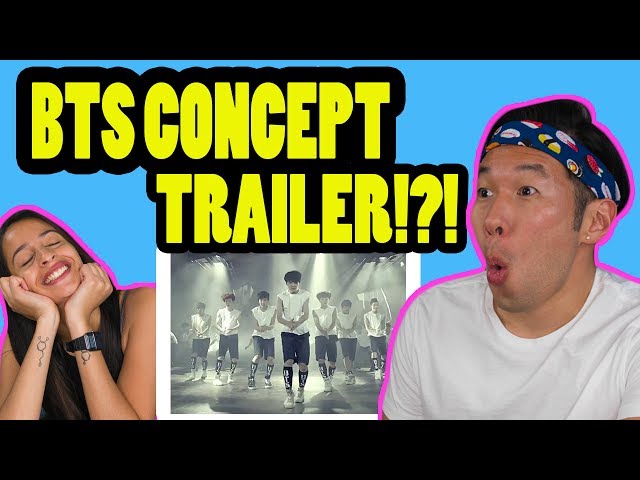 BTS (방탄소년단) CONCEPT TRAILER - KPOP REACTION VIDEO!!