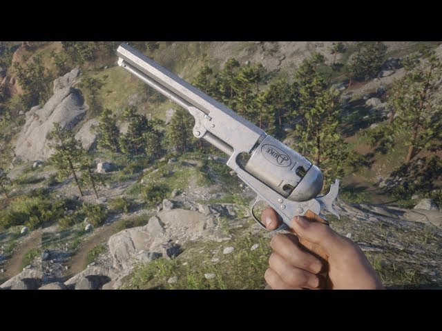 Red Dead Redemption 2 - NEW/Update Weapon Showcase #2 - (Navy Revolver) - Red Dead Online