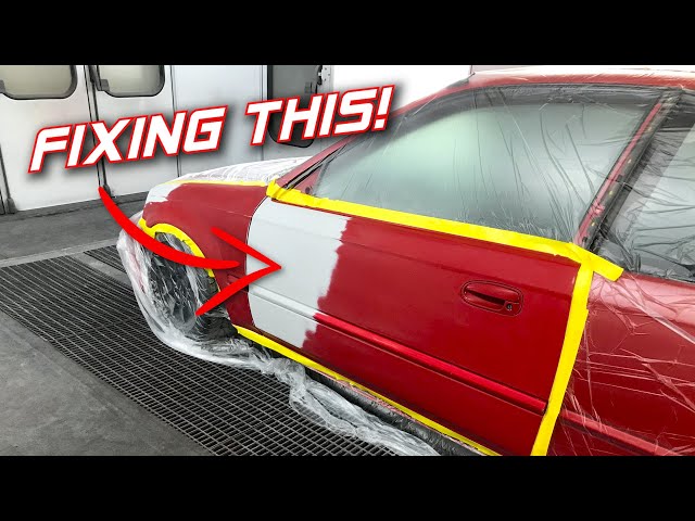 Fixing THE THING I HATE MOST About My Civic | Honda Civic Paint & Body Work