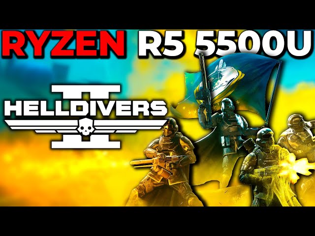 Helldivers 2 | Ryzen 5 5500U Radeon 7 Graphics AMD | TRIGKEY 5500U Mini PC