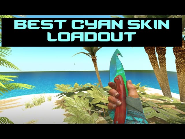 The BEST CS2 Cyan Skins for Counter-Strike 2