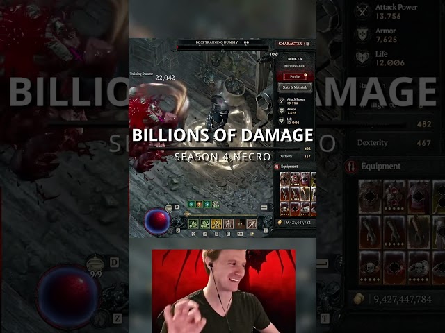 Why are Necromancers suddenly hitting for Billions of Damage in Season 4? Diablo 4