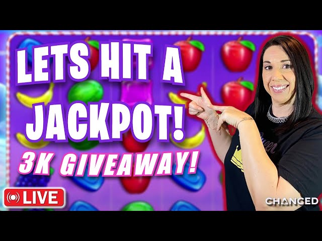 🔴🟣 3000 SC GIVEAWAY! -  LIVE SLOT PLAY on CHANCED Social Casino 🎰