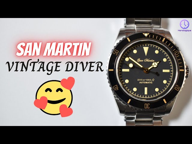 San Martin Vintage Diver Review | The most beautiful watch you can buy for 200€