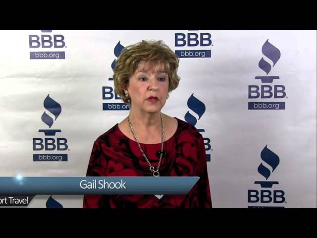 Gail Shook of Airport Travel on the BBB 1