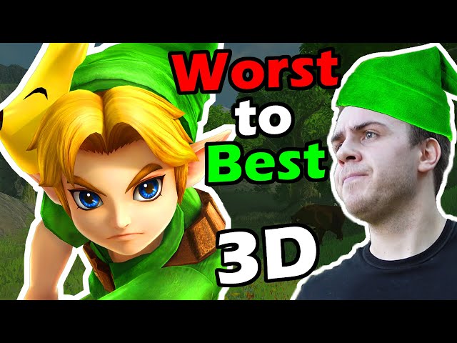 Ranking All 3D Zelda Games from Worst to Best
