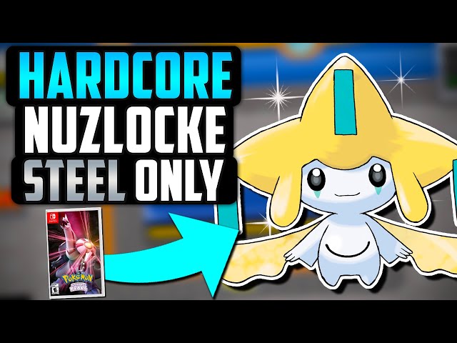 CAN I BEAT A POKÉMON SHINING PEARL HARDCORE NUZLOCKE WITH ONLY STEEL TYPES!? (Pokémon Challenge)