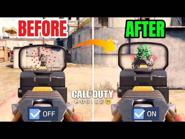 How To Improve AIM and Accuracy in Call Of Duty Mobile Battle Royale Instantly | Top 5 Aim Tips Codm