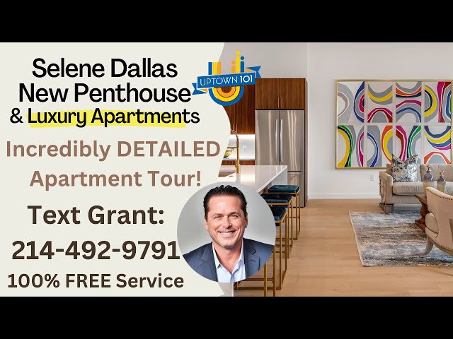 Selene Luxury Residences | Dallas TX | Two Bedroom Apartment | Quick Walkthrough