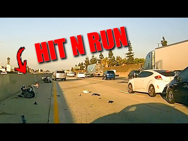 Crazy Driver Hits Biker | Worst Drivers & Hectic Moments