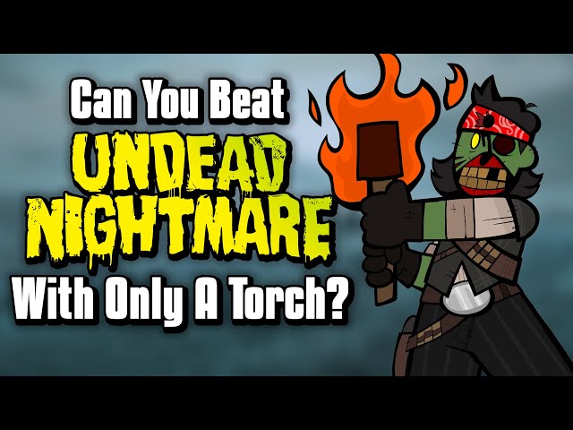 Can You Beat RDR: Undead Nightmare With Only A Torch?