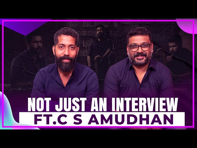 The CS Amudhan Interview by Sudhir Srinivasan | Ratham | Vijay Antony | Not Just An Interview