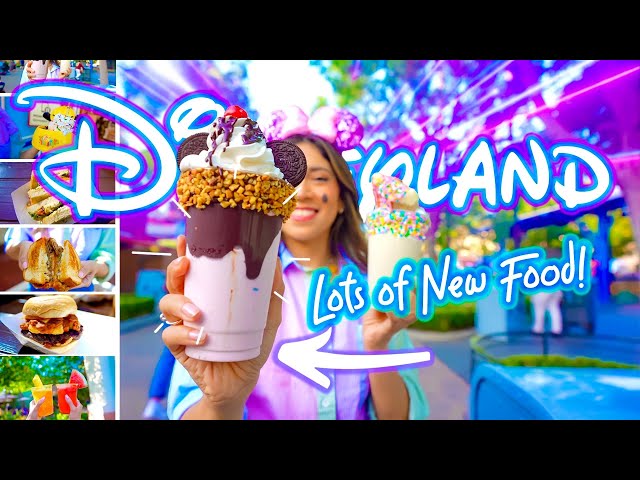 Lots of NEW Disneyland Foods That You Must Try NOW! Disneyland Foodie Guide 2022