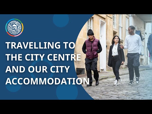 Travelling to the city centre and our city accommodation