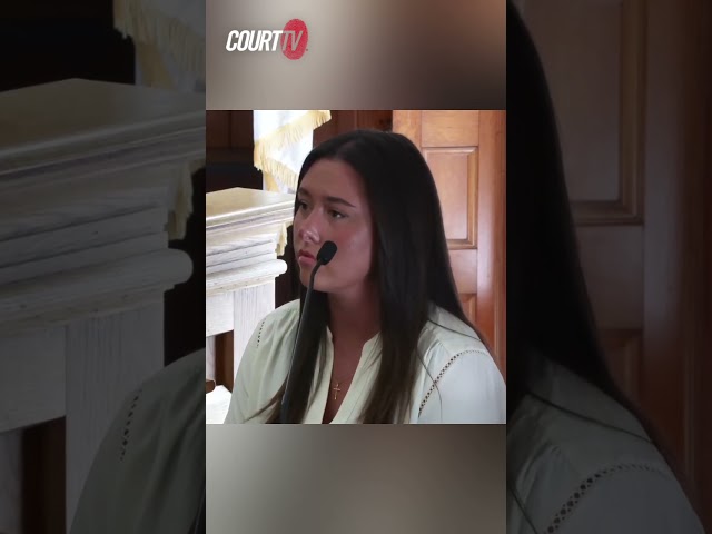 MA v. #KarenRead: On cross, Caitlin Albert says she didn't see anyone or anything suspicious.