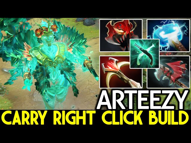 ARTEEZY [Muerta] New Hero Role Carry with Right Click Build Dota 2