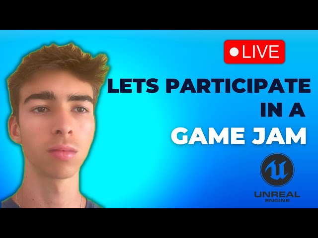 🔴Lets make a Game for the EpicMegaJam in Unreal Engine 5! - Theme Reveal and the Beginning!