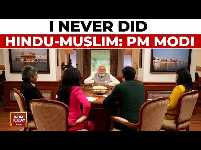 PM Modi Exclusive | I Am Explaining To Muslims That They Are Fooling You: PM Modi