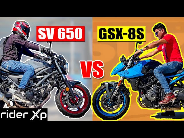 I rode BOTH to find out which one's BETTER! [Middleweight Naked Bikes Face Off : Pt 1]