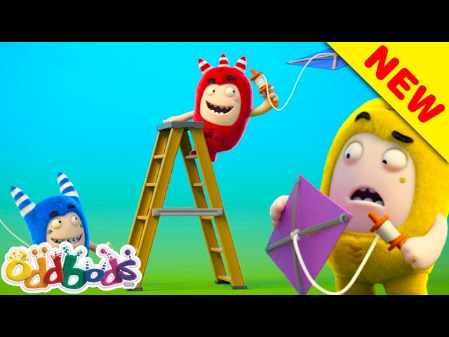 ODDBODS | Where There's a Wind There's a Way | Cartoons For Kids