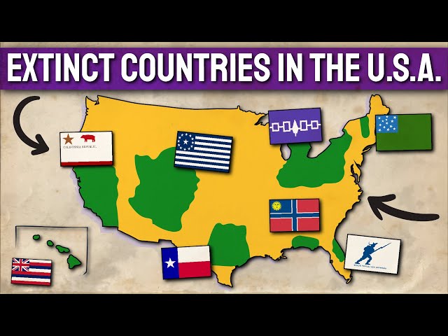Countries That Used To Exist Inside The United States
