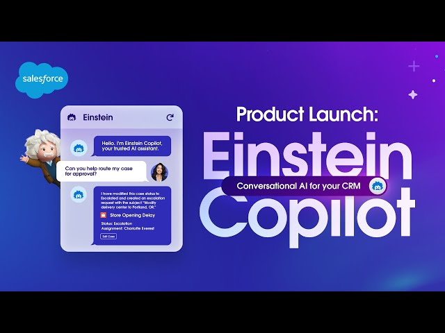 Einstein Copilot: Conversational AI for Your CRM | Salesforce Product Launch