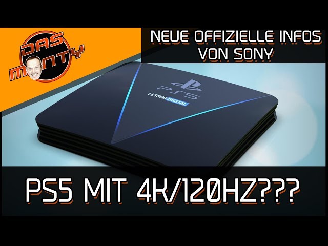 Sony Playstation5 mit 4K/120HZ? | Neue offizielle Infos zur PS5 von Sony | DasMonty