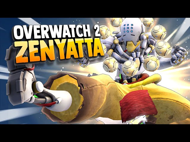 Zenyatta has a super kick in Overwatch 2