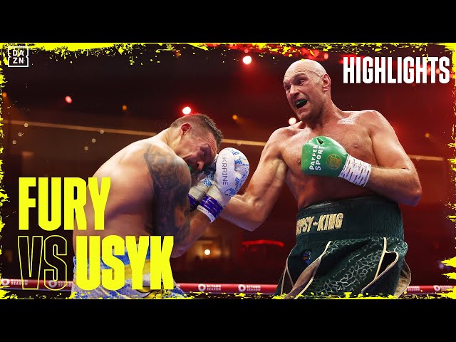 Tyson Fury vs Oleksandr Usyk | Boxen | DAZN Highlights