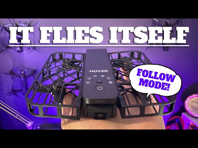 Drone flies itself & Talks!!! - HoverAir X1 Experience & Flights