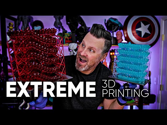 Extreme Resin Stacking 3D Prints - This is wild!