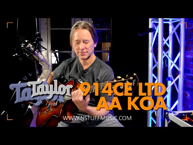 Taylor 914ce LTD - AA Koa