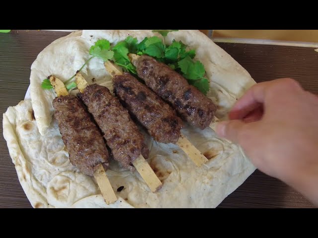 How To Make Persian Koobideh Kebab- I Made For The First Time KEbab Koobideh At Home