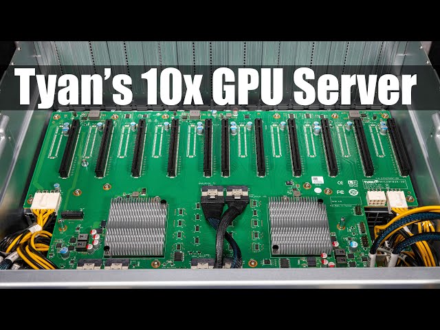 Tyan's 10x GPU Server