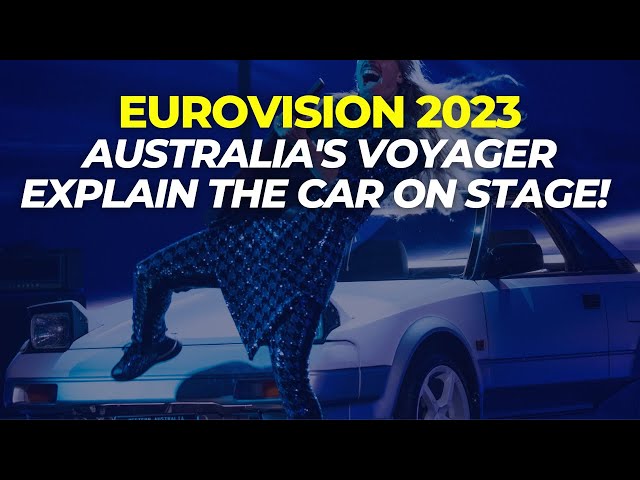 Australia's Voyager Explain their Car on the Eurovision Stage
