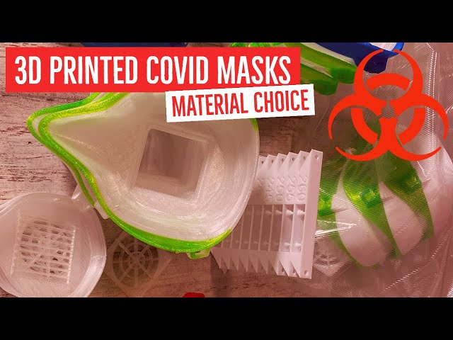 3D Printed Coronavirus masks: Which materials and designs to use? #covidMask #CoronavirusMask