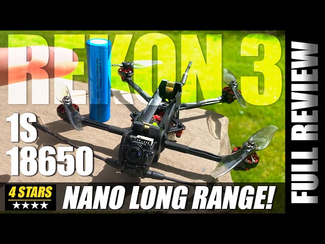 NANO Long Range! - HGLRC REKON 3 LR Fpv Drone - Honest Review, Crash, & Flights