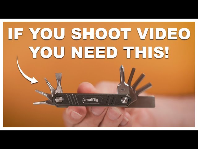Small Rig 9-in-1 Multi-Tool for Videographers
