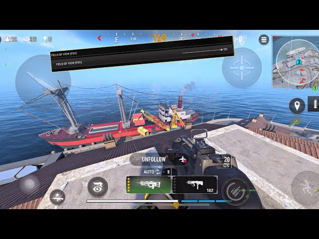 OFFICIALLY 120 FOV NEW MAP WARZONE MOBILE IPHONE 15 PRO MAX GAMEPLAY