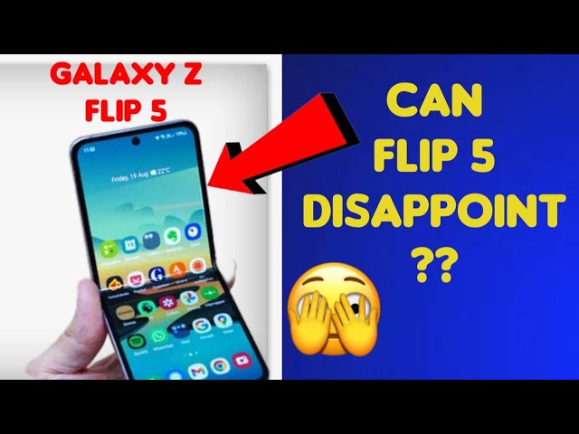 Is Samsung Galaxy Z Flip 5 a Letdown? Watch Before You Buy!