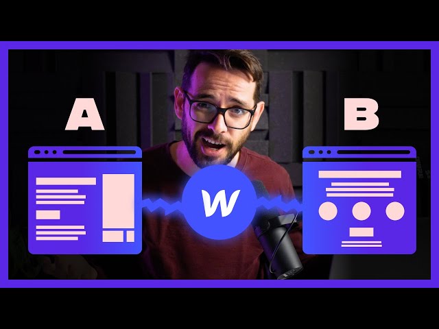 A/B Testing With Webflow (in 5 Minutes!)