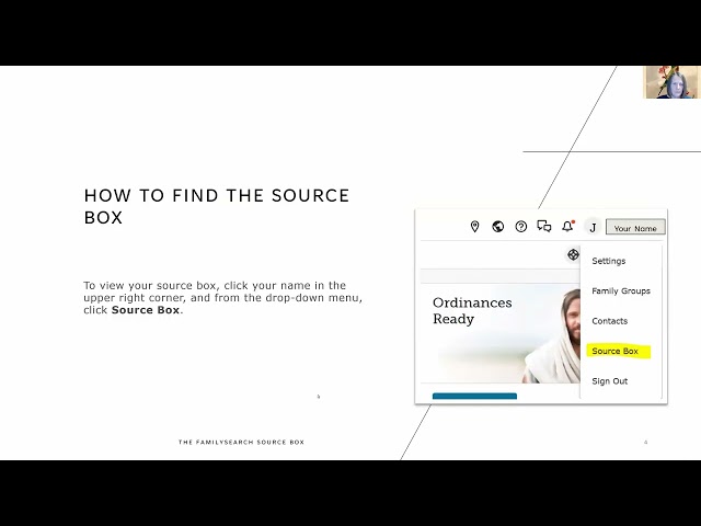 HOW DO I...Use Source Box on FamilySearch? – Jerroleen Sorensen (15 Oct 2023)