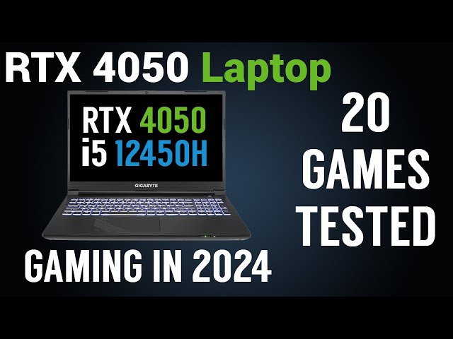 Nvidia RTX 4050 Laptop Gaming in 2024 | 20 Games Tested