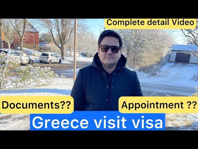 Greece visit visa from Pakistan | Greece visa appointment | Greece visit visa interview